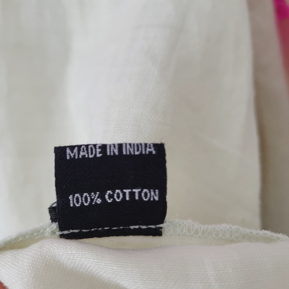 Karina Grimaldi Long Sleeve Floral Embroidered Top Small - Picture 7 of 7